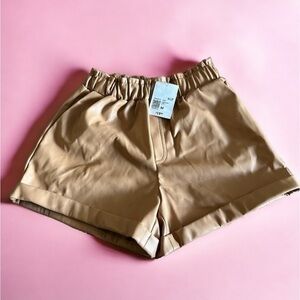 Forever 21 Faux Leather Shorts